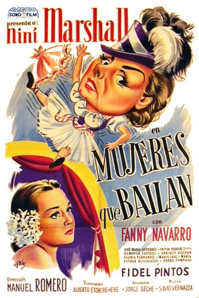 Póster de Mujeres que bailan