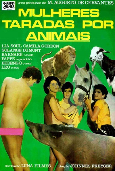 Póster de Mulheres Taradas Por Animais