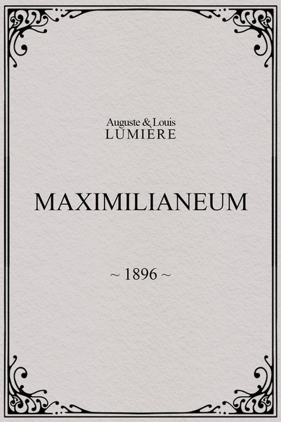 Póster de Munich, Maximilianeum
