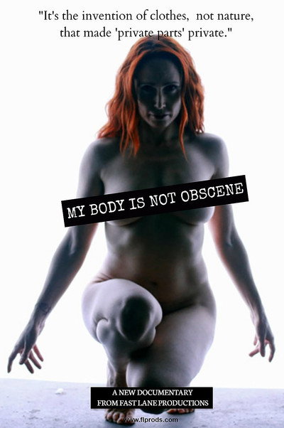 Póster de My Body Is Not Obscene