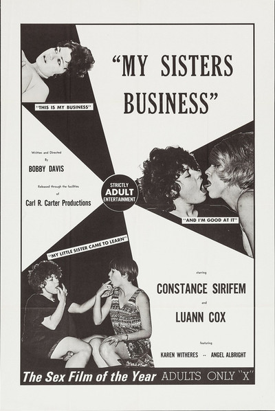 Póster de My Sister's Business