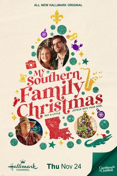 Póster de My Southern Family Christmas