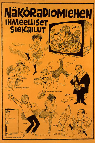 Póster de Näköradiomiehen ihmeelliset siekailut