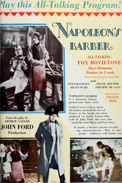 Póster de Napoleon's Barber