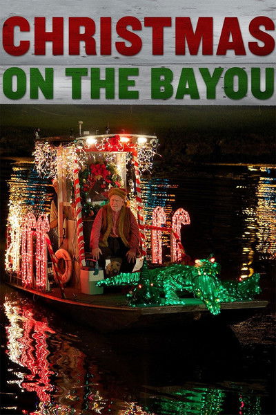 Póster de Navidad en el pantano
