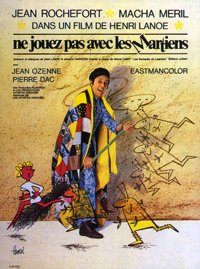 Póster de Ne jouez pas avec les Martiens