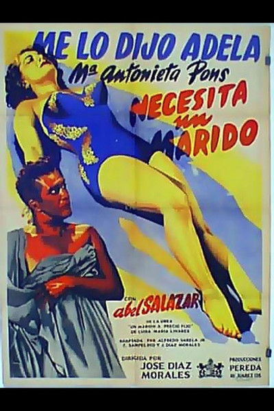 Póster de Necesito un marido