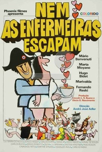 Póster de Nem As Enfermeiras Escapam