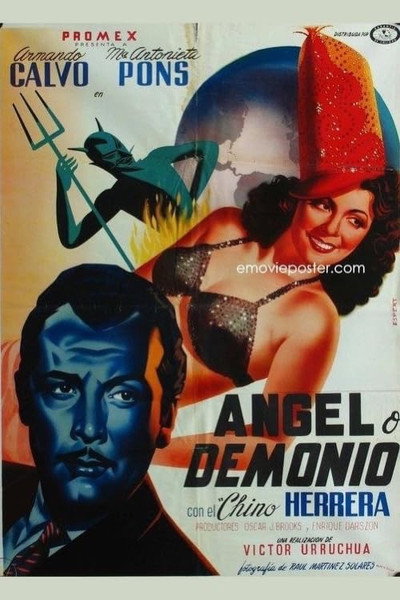 Póster de Ángel o demonio