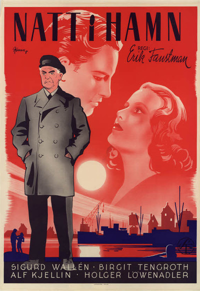 Póster de Night in the Harbor