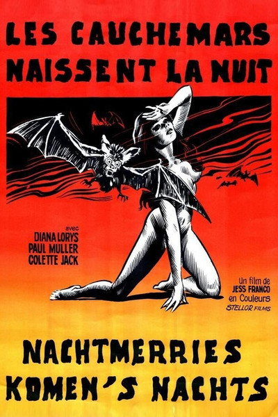 Póster de Nightmares Come at Night