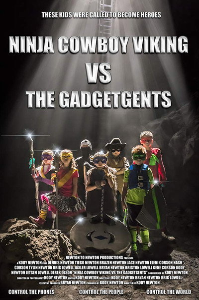 Póster de Ninja Cowboy Viking vs. the GadgetGents