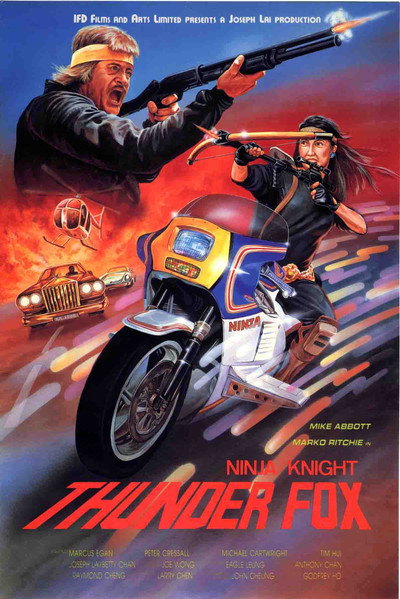 Póster de Ninja Knight Thunder Fox