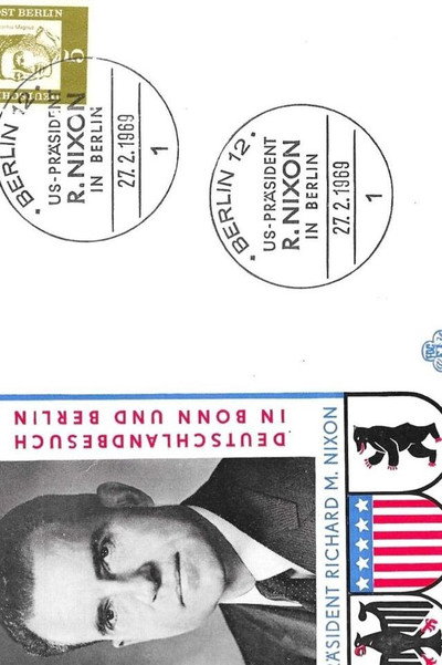 Póster de Nixon kommt nach Berlin