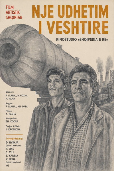 Póster de Një udhëtim i vështirë