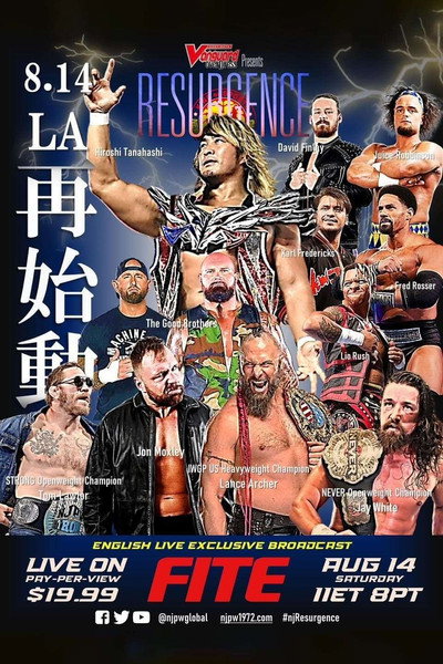 Póster de NJPW Resurgence 2021