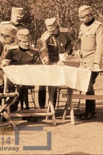 Póster de Nj.V. Prestolonaslednik Aleksandar, komandant I armije, na Crnom Vrhu na borbenom polozaju