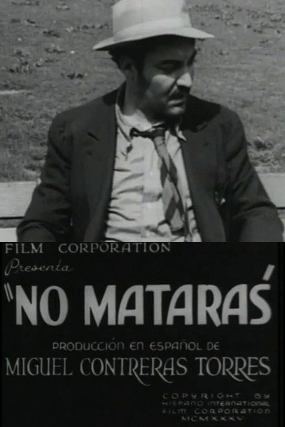 Póster de No matarás
