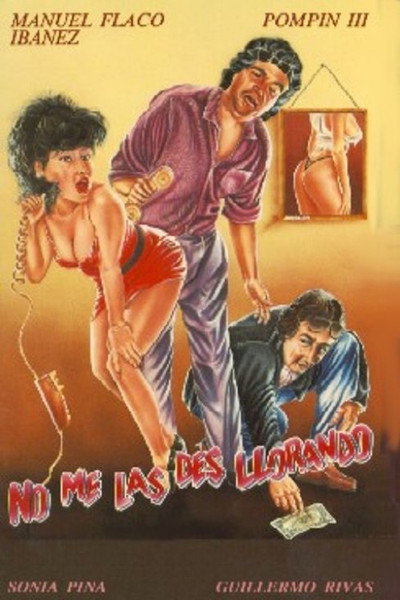 Póster de No me des las... gracias llorando