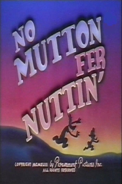 Póster de No Mutton fer Nuttin'