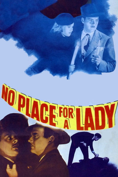 Póster de No Place for a Lady