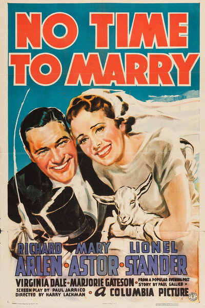 Póster de No Time to Marry
