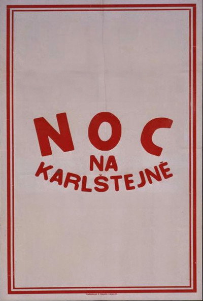 Póster de Noc na Karlstejne