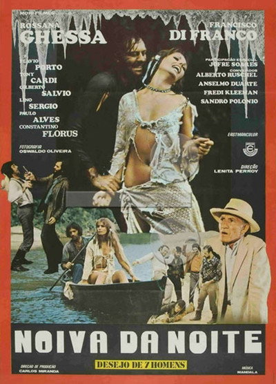 Póster de Noiva da Noite - o Desejo de 7 Homens