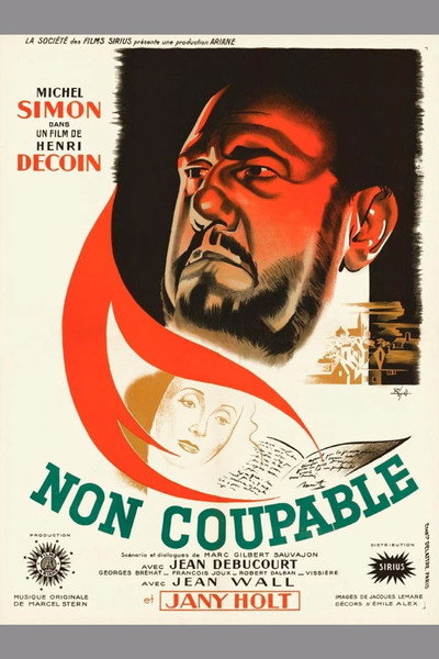 Póster de Non coupable