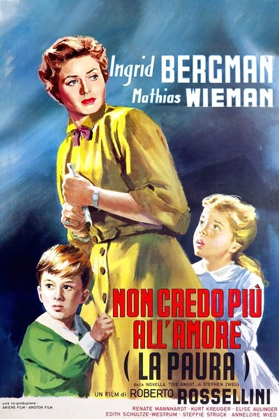 Póster de Non credo più all'amore (La paura) (Ya no creo en el amor)