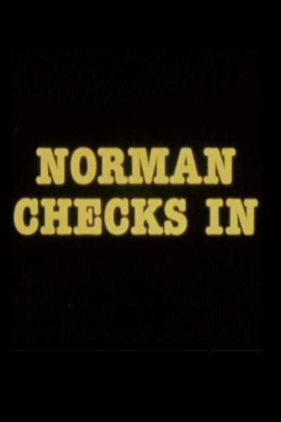 Póster de Norman Checks In