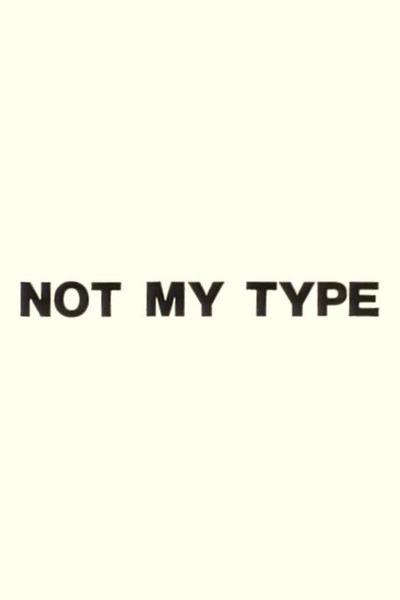 Póster de Not My Type