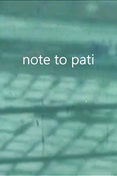Póster de Note to Pati