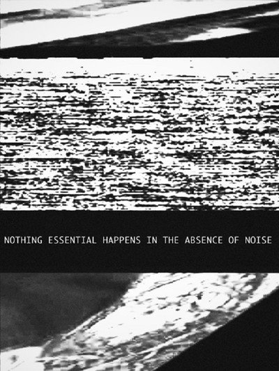 Póster de Nothing Essential Happens in the Absence of Noise