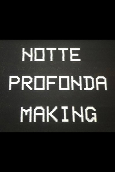 Póster de Notte Profonda Making