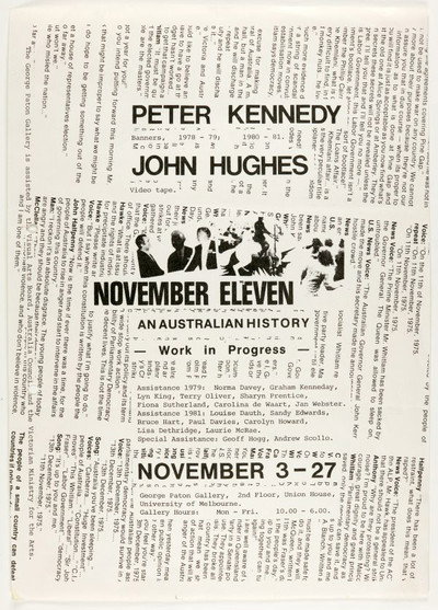 Póster de November Eleven