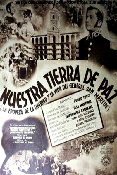 Póster de Nuestra tierra de paz