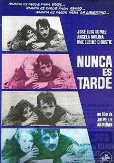 Póster de Nunca es tarde