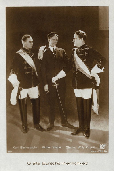 Póster de O alte Burschenherrlichkeit