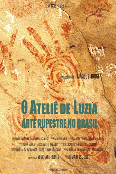 Póster de O Ateliê de Luzia - Arte Rupestre no Brasil