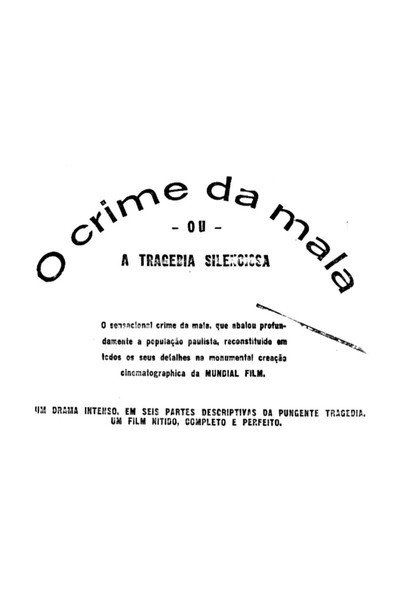 Póster de O Crime da Mala