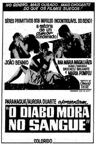 Póster de O Diabo Mora No Sangue