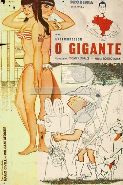 Póster de O Gigante, a Hora e a Vez do Cinegrafista