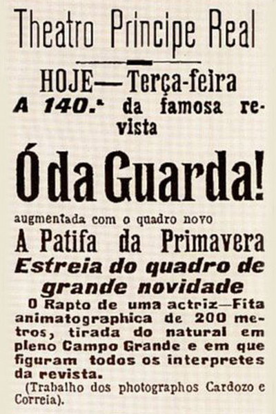 Póster de O Rapto de Uma Actriz