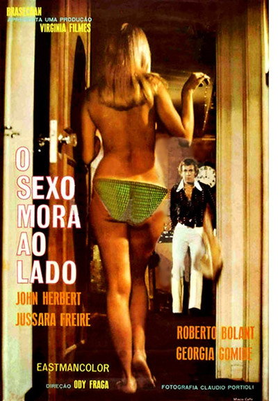 Póster de O Sexo Mora ao Lado