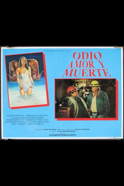 Póster de Odio, amor y muerte