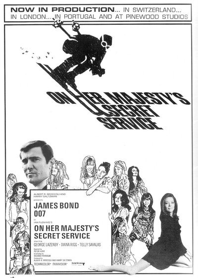 Póster de On Her Majesty's Secret Service: Shot on Ice