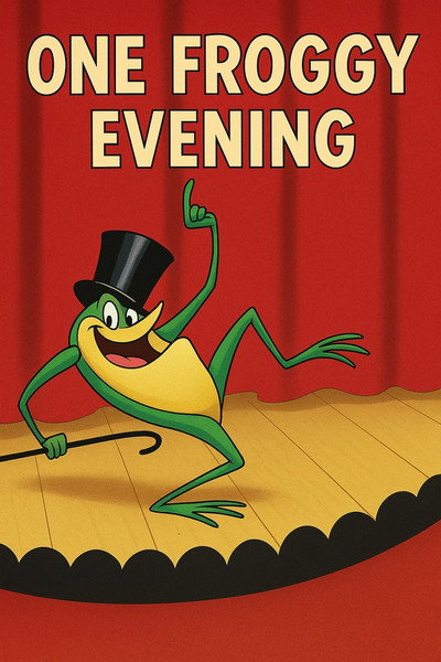 Póster de One Froggy Evening