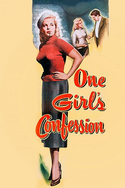 Póster de One Girl's Confession