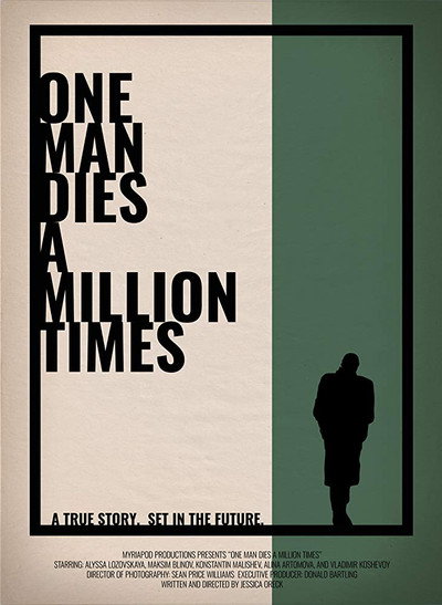 Póster de One Man Dies a Million Times
